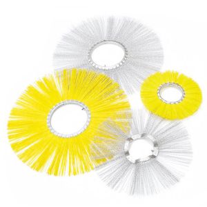 Quality 1.5mm Thickness Steelwire Convoluted Microfiber Sweeper Roller Brush for sale