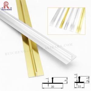 Customized Aluminum T Transition Strip T3 - T8 Aluminum Edge Trim