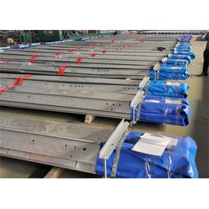 220KV High Voltage Pylons , Lattice Steel Towers With Auto Production Line