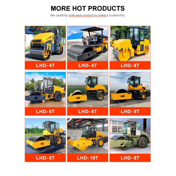 Manufacturer 8Ton Road Construction Machinery Vibrating Road Roller for Sale