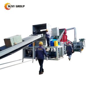 Lithium Battery Shredding Plant for Electronic Waste Disposal at Manufacturing