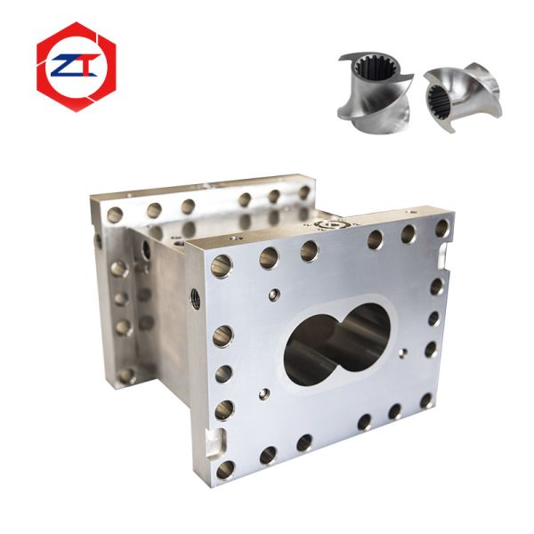 Precision CNC Machining Co Rotating Twin Screw Extruder Components Barrel