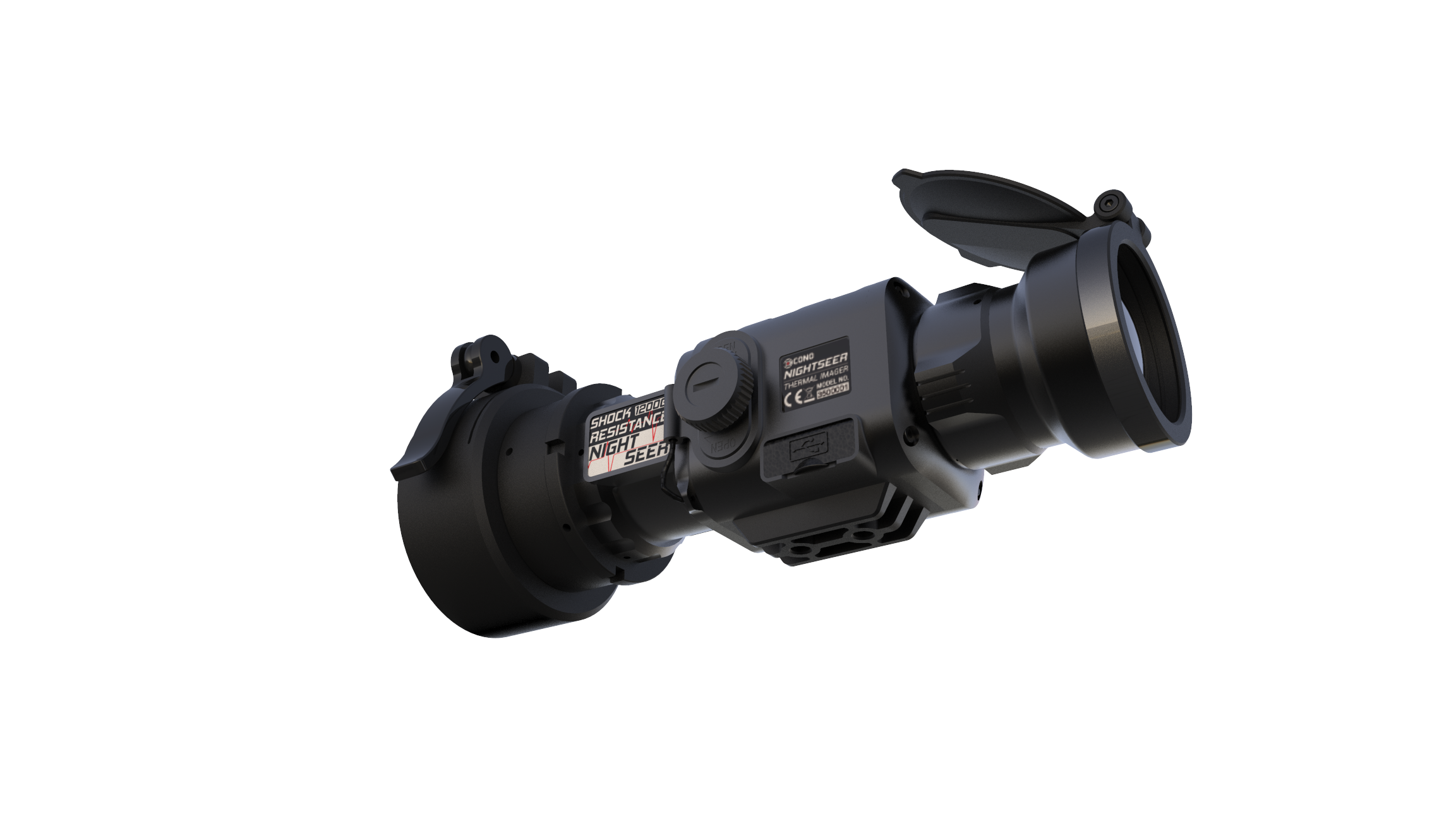 Handheld Thermal Clip On Thermal Night Vision Scope For Shooting And Hunting