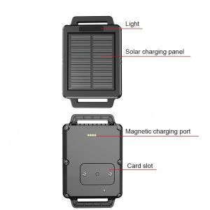 Compact Lightweight Sheep GPS Tracker 258g With Geo Fence And Vibration Alarm