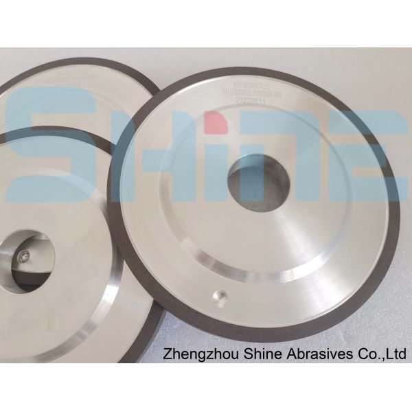 100mm 14F1 Resin Bond Diamond / CBN Grinding Wheel For Cemented Carbide