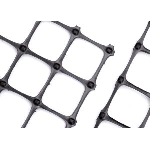 Biaxial Anti Corrosion Plastic Geogrid Mesh 30kn