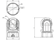 Multi Sensor 640x512 USV Electro Optic Infrared Tracking System