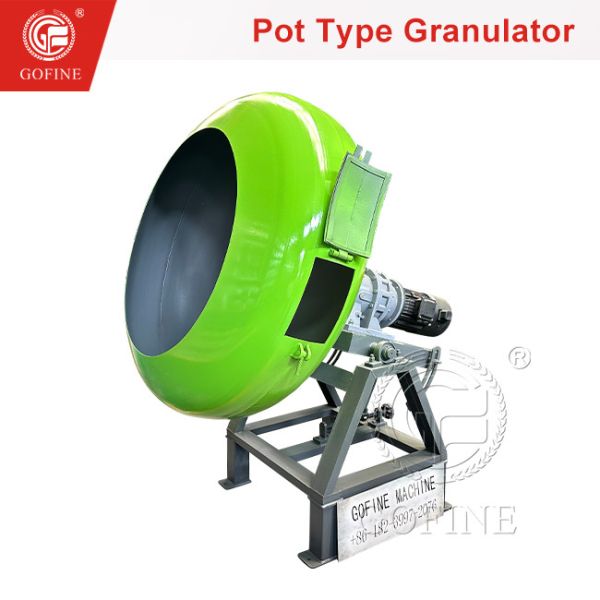 Buy Round Pot Granulator Organic Fertilizer Granulator Machine at wholesale prices