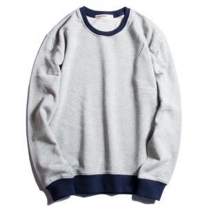 Pullover Blank Mens Embroidered Sweatshirt