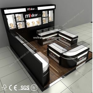 China 2015 Fantastic new model jewelry glass display showcase on sale