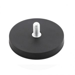 Customizable Compact Rubber Coated Mounting Magnets Heat Resistance