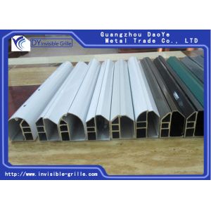 Balcony Safety Grilles Aluminium Rail Track With 10 Years Warranty