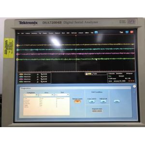 China Tektronix DSA72004B Oscilloscope 20 GHz 4 Ch 50 GS/S Integrated Digital Serial Analyzer on sale