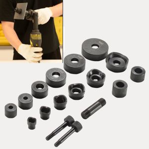 Electro Punch Tool Battery-operated Hydraulic Knockout Hole Puncher Steel Plate