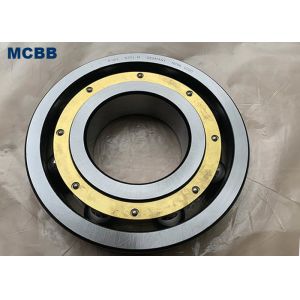 Chrome Steel Angular Contact Ball Bearings High Strength Anti Rust
