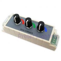 RGB 3 switchs 10A 24V LED dimmer controller