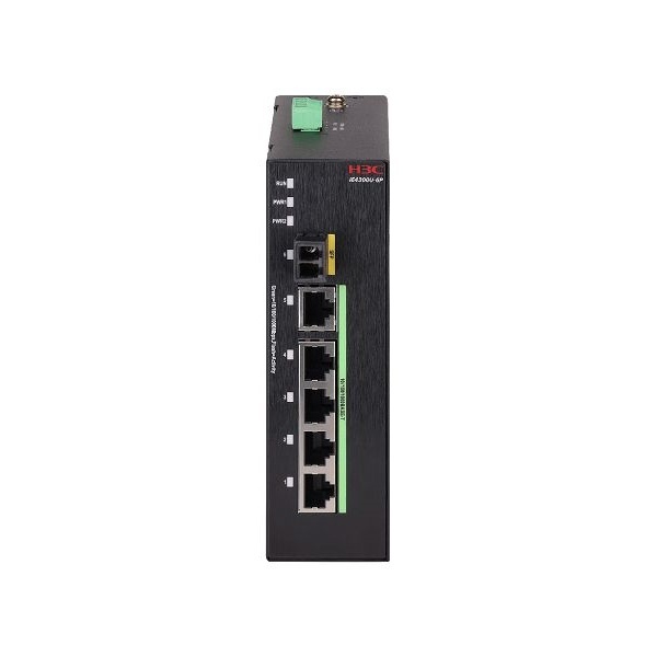 Buy Industrial-Grade PoE+ Switch With Gigabit Ports & ERPS Ring - H3C LS-IE4300U-6P-BS at wholesale prices
