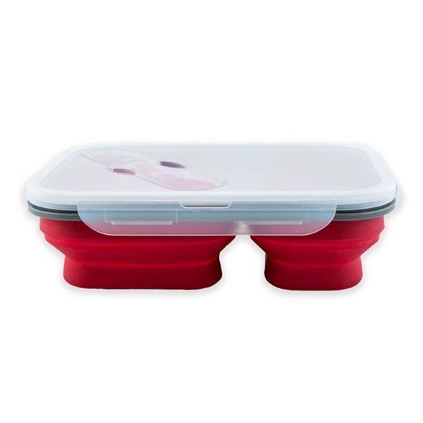 Buy Food Grade Silicone Kitchen Utensils , Folding Microwaveable Silicone Lunch Box at wholesale prices