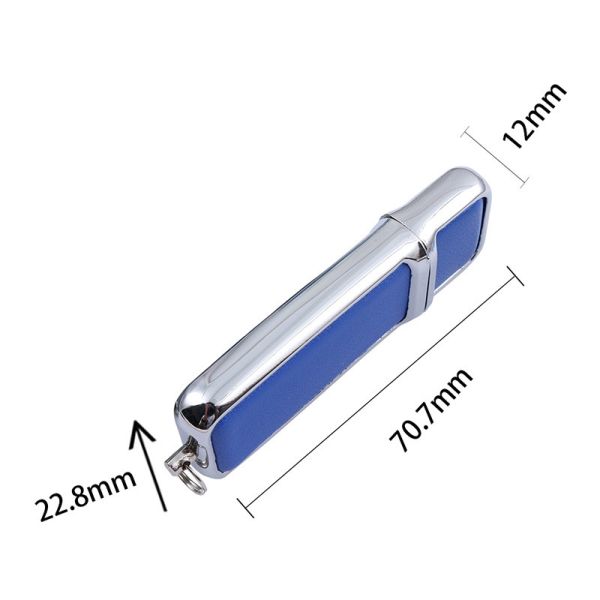 30MB 3.0 Embossing Logo Leather USB Flash Drive 256GB 256GB 512GB