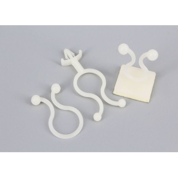 Buy DEMOELE Nylon routing cable clip Twist Lock self-adhesive type push mount socket type Circuit board assembly hardware at wholesale prices