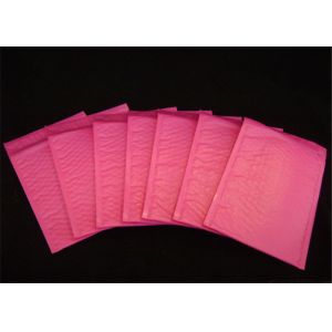 Multifunctional Poly Bubble Mailers Red Color 7.25"X12" #1 Size Biodegradable
