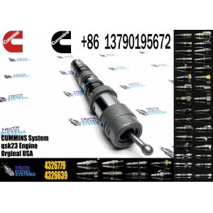 Original Genuine Engineering machinery dump truck Fuel Injector 4326639 4954801 4921360 4088430 for K78 QSK78 Engine