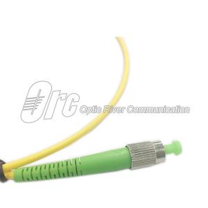 Quality Singlemode 9/125F FC-FC Fiber Optical Cable G652D APC for sale
