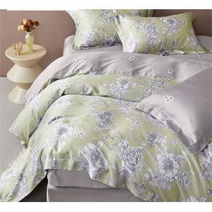 Endless Pattern Type 300tc Thread Count Bedsheets Set in Floral Printed 100%
