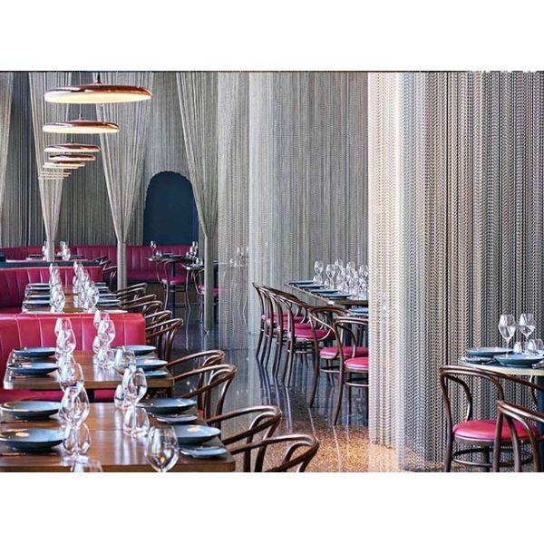 Chain Braid Ring, Chainmail Curtain, Ring Metal Curtain For Building Exterior And Interior Decoration