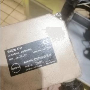 Samson 4763 Electropneumatic Positioner With Valve Parts For Controller Valve As