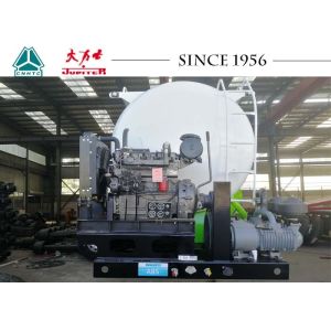 Wear Resistant Steel Bulk Cement Tanker Trailer 50 Tons Capacity With BPW Axles