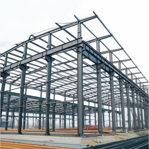 Raw Material Steel Structure Warehouse with Customized Snow Load Capacity Made from Q235B Steel