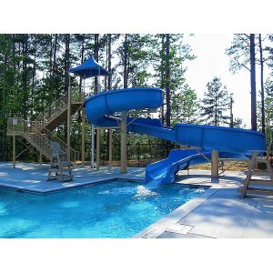 Amusement Park Children Games Equipment Small Playground Water Slide