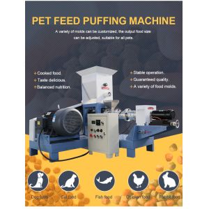 Fish Food Manufacturing Machine Floating Fish Feed Mill Machine Pellet Extruder