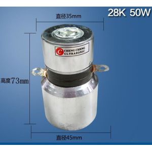 Quality 50w 28khz Industrial Ultrasonic Transducer For Cleaning for sale