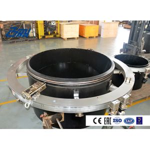 Split Frame Pneumatic Pipe Cutting And Beveling Machine Adjustable Speed