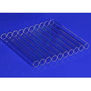 SIO2 Transparent Quartz Glass Tube Polished Fused Electrical Insulation