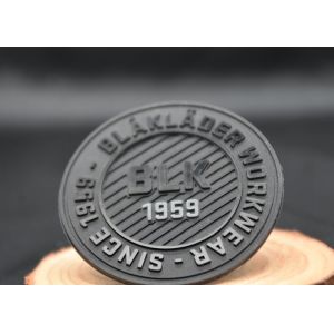 China Garments Caps Shoes Silicone Logo Patch Screen Printed Eco Friendly on sale