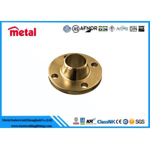 Quality 2 Inch Copper Nickel Pipe Weld Neck Flange C71500 Flange A182F5 for sale