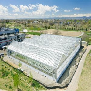 Adjustable Light Sustainable Steel Film Greenhouse Solar System
