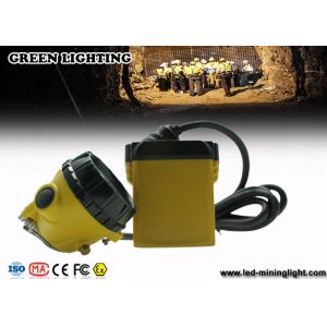 IP68 25000 Lux Mining Cap Lights Miners Headlamp Environmental - Friendly