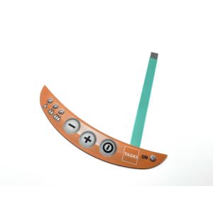 Customize Design Backlight Keypad Switch RGB With Perimeter Emboss Keys