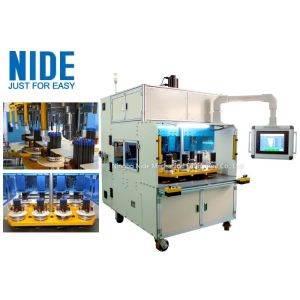Eight working station coil winding machine for middle and big size stator