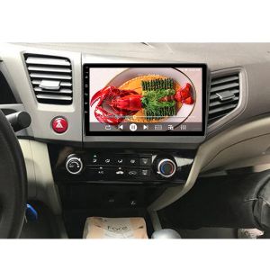 9 Inch For Honda Civic RHD 2012+ Real-Time Traffic GPS Bluetooth Car Navigation
