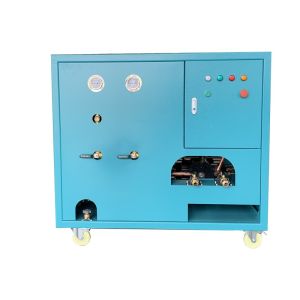 Quality high pressure refrigerant recovery unit price 2HP oil less recovery machine SF6 R23 recycling recovery recharge machine for sale