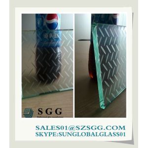 China 5mm Clear Winner Patterned Glass with CE,CCC Certification on sale