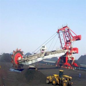 Circular Stockyard Stacker And Reclaimer Coal Fired Power Plant