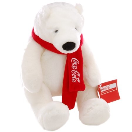 Buy Coca Cola Bear Polar Bear Plush Toys at wholesale prices