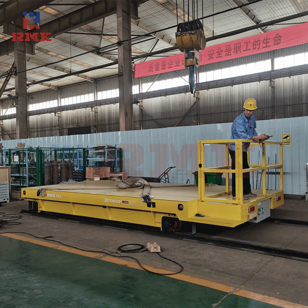 40 Tons Material Transfer Trolley Low Voltage Track Transfer Cart