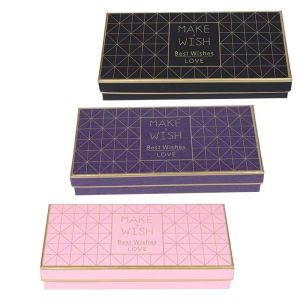 Creative Valentine Gift Packaging Boxes Rectangle Rigid Cardboard Packing Box